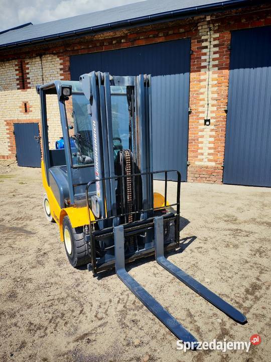 Wózek Widłowy Jungheinrich TFG 425 Gaz Triplex gaz Łęczyca