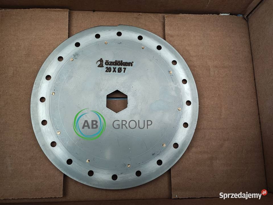 Tarcza do wysiewu fasoli 20x7 do siewników Rzędziany