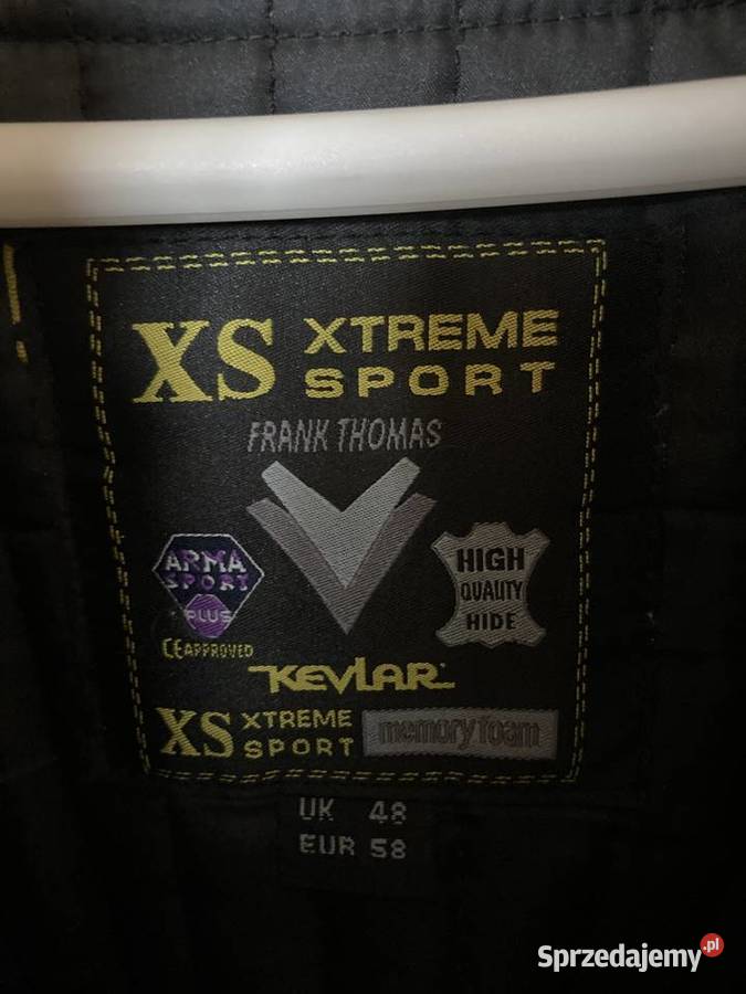 Kurtka skórzana motocyklowa Frank Thomas r58