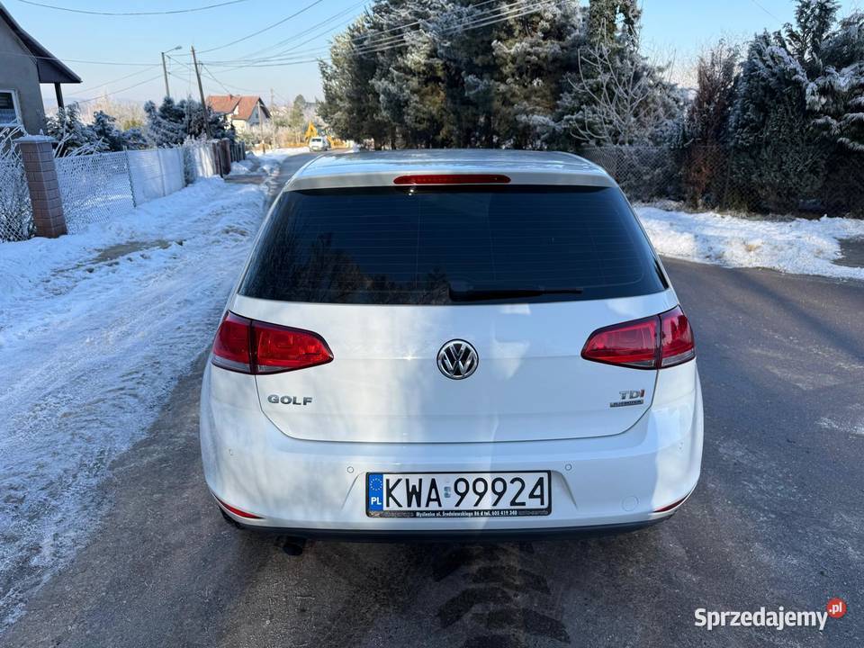 Volkswagen Golf VII 16 TDIDSG Kalwaria Zebrzydowska