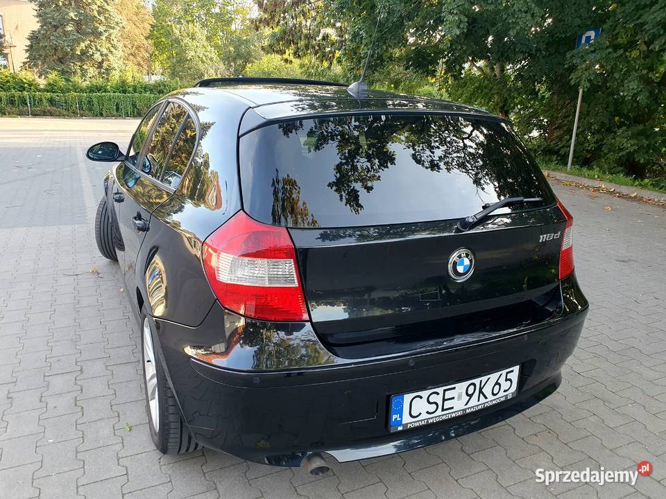 BMW E87 118d 20 m47 bogate wyposażenie zadbany Węgorzewo