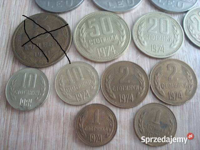 Monety Bułgaria kujawsko-pomorskie