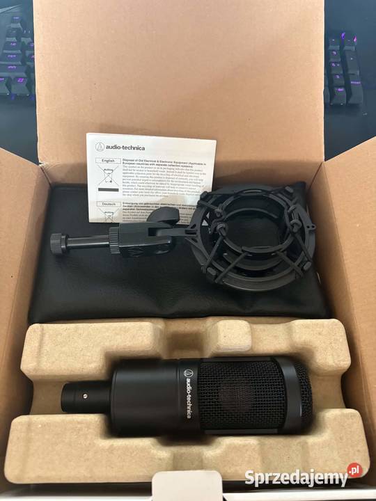 Mikrofon pojemnościowy Audio Technica AT2035