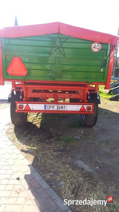 Przyczepa rolnicza D46 nieuszkodzony opolskie Mokra