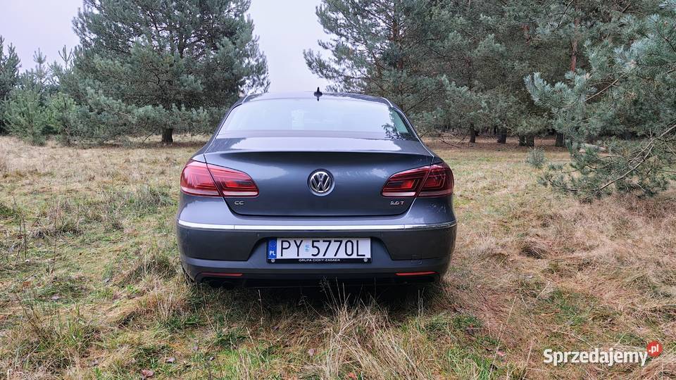 VW CC Sport 20Turbo CBFA z DSG Bixenon LedSkóra wielkopolskie Rokietnica
