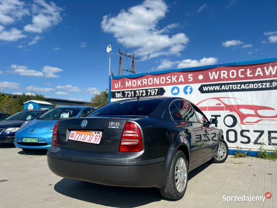 Skoda Superb 19 TDI Climatronic Alufelgi Zadbany Superb Wrocław