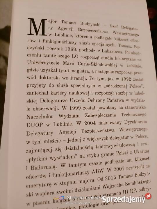 Zapis zarazy książka Sumliński prezenty Warszawa