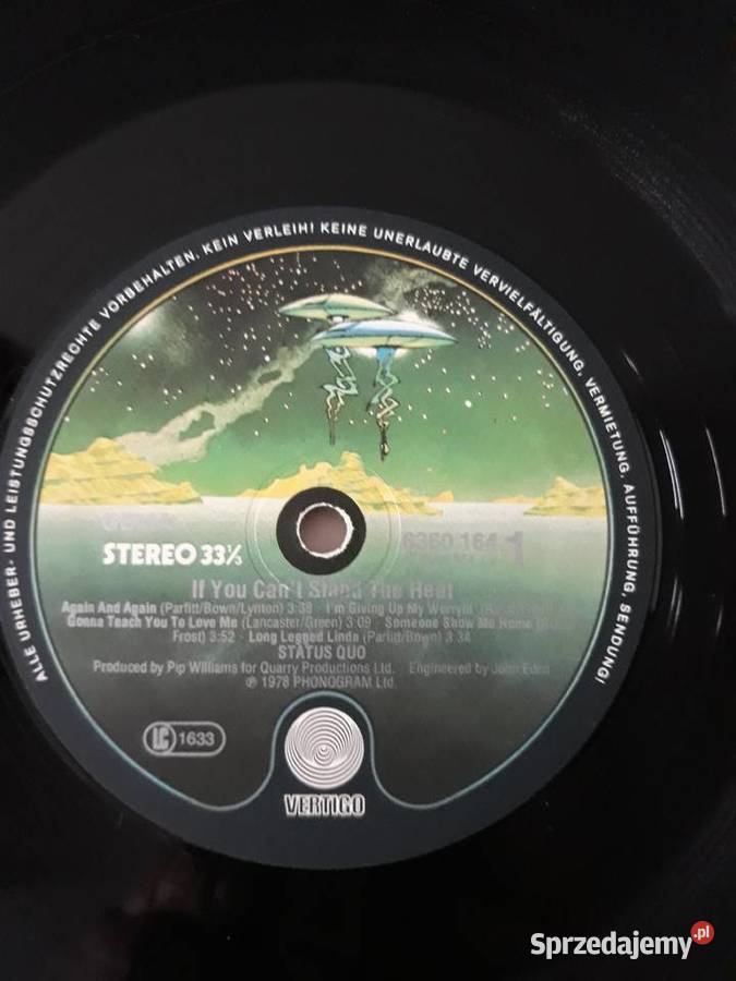 STATUS QUO If You Cantstand THE Heat1978 rock Rzeszów