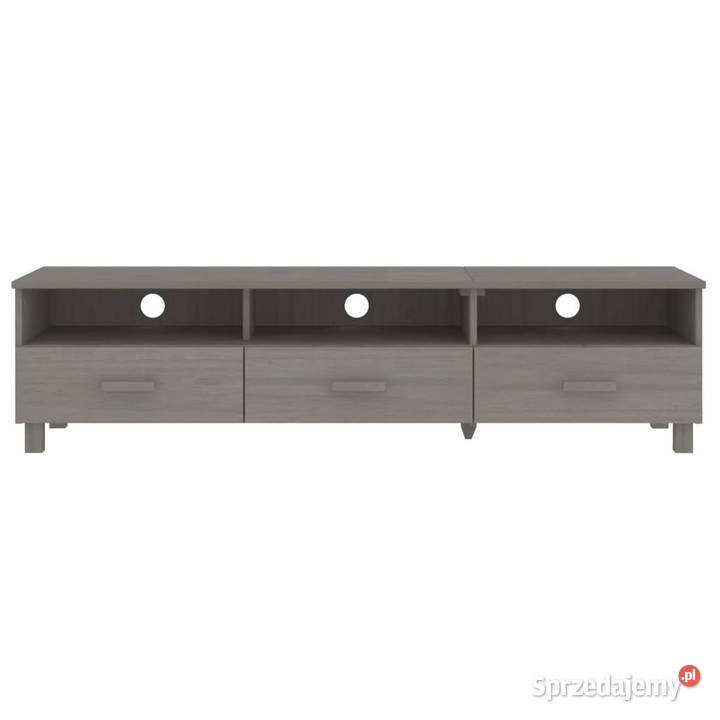 Szafka pod TV HAMAR jasnoszara 158x40x40 drewno Warszawa