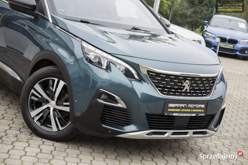 Peugeot 5008 GT line 7os Ledy Panorama Kamera czujnik martwego pola 5008 Gdynia