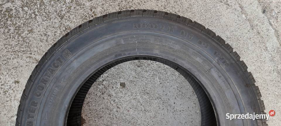 Opona zimowa Continental 20560 R 15 Nie używana Zduny