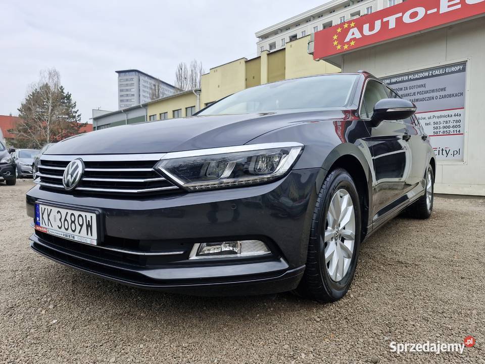 20 TDI 150 automat serwisie bogata wersja gniazdo SD Passat Kraków