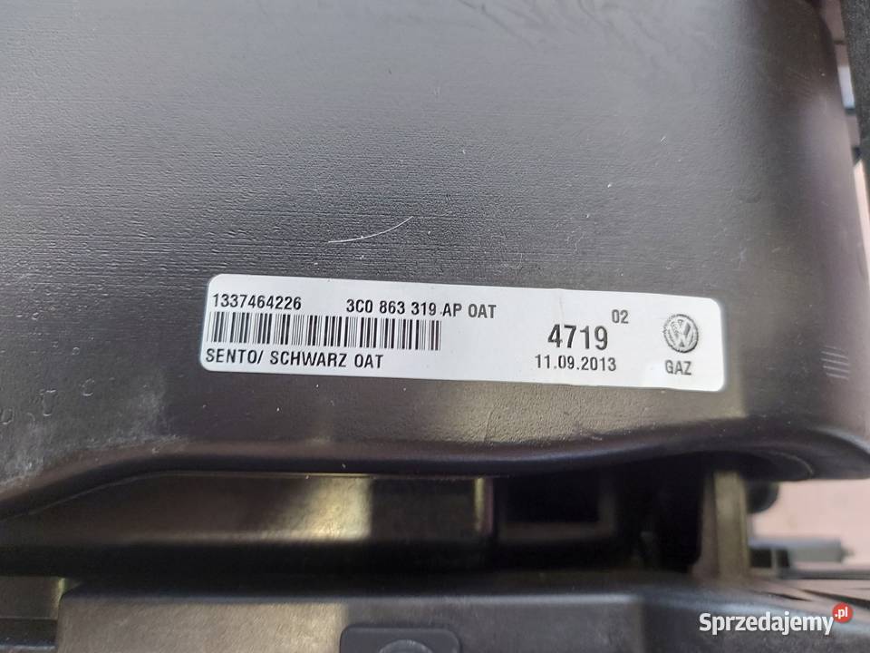 VW PASSAT 20 TDI 13r tunel środkowy podłokietnik Kielce