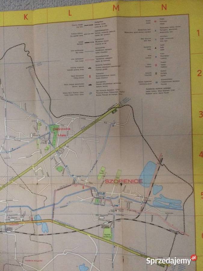 3482 Plan Katowic Antykwariat Szczecin