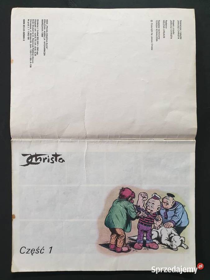 Kajtek i Koko Śladem Białego Wilka 1990 Christa Polskie pomorskie Gdynia