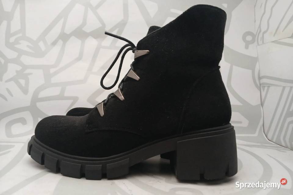 Buty botki zimowe 38 wkł 245 Warszawa sprzedam