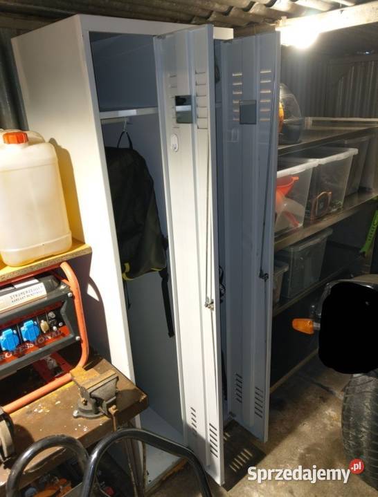 Szafka szafa metalowa BHP Metalkas z kluczami Kołobrzeg