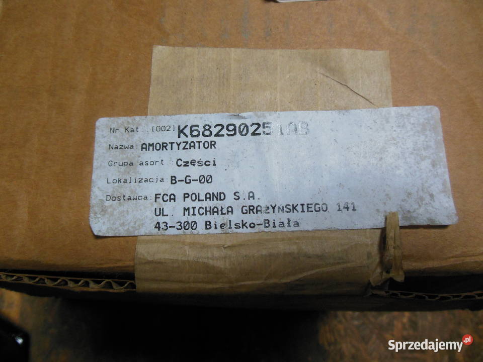 K68290251AB Amortyzator tył L pasuje do JEEP terenowe sprzedam