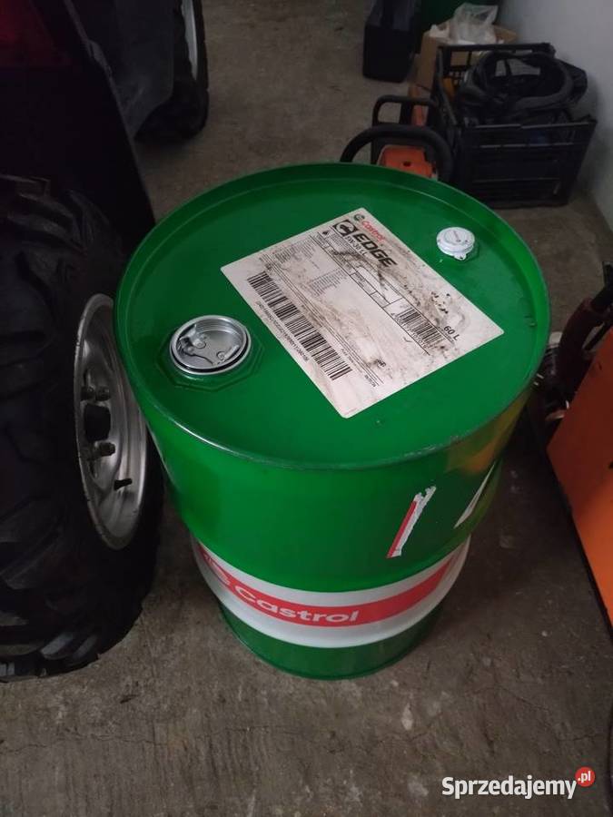 Beczka oleju 60l Castrol Limanowa