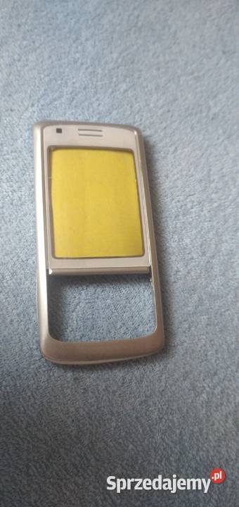 nokia 6288 obudowa przedni panel srebna Sandomierz