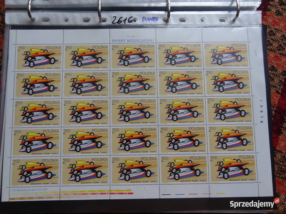 Znaczki pocztowe Polska Fi 26142619 Ark Jarosław