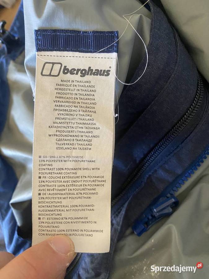 Kurtka męska z kapturem BERGHAUS SM OKAZJA lubelskie Zamość