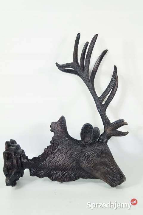 Figura metalowa JELEŃ trofeum myśliwskie figura Gizałki sprzedam