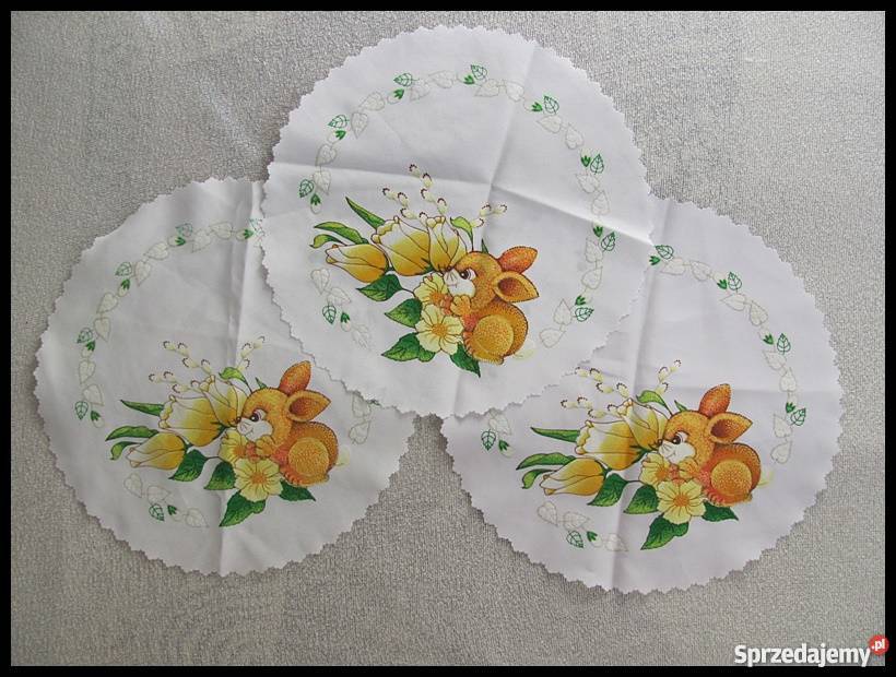 Serwetki na Wielkanoc trzy sztuki sztukę Płock