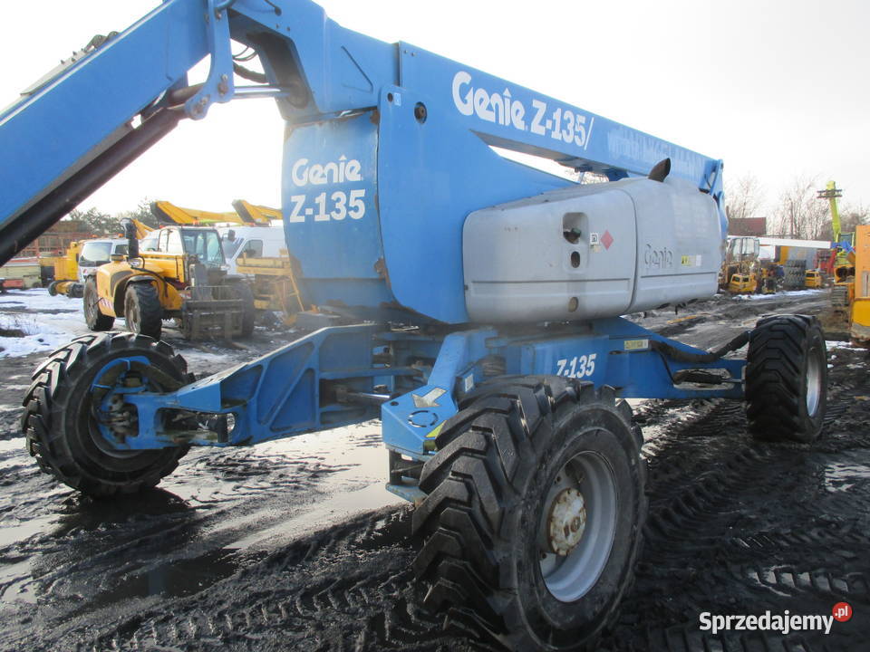 Podnośnik koszowy 43 m 4x4 Genie Z135 Pleszew