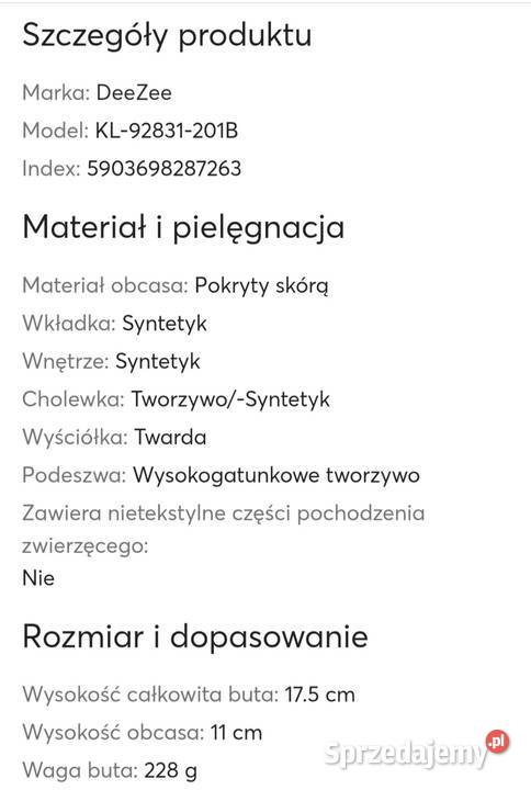 Miętowe szpilki DeeZee dolnośląskie Bolesławiec
