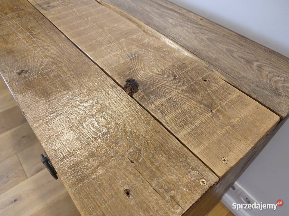 Piękna Eko komoda z odzyskanego starego drewna 79cm Łódź sprzedam