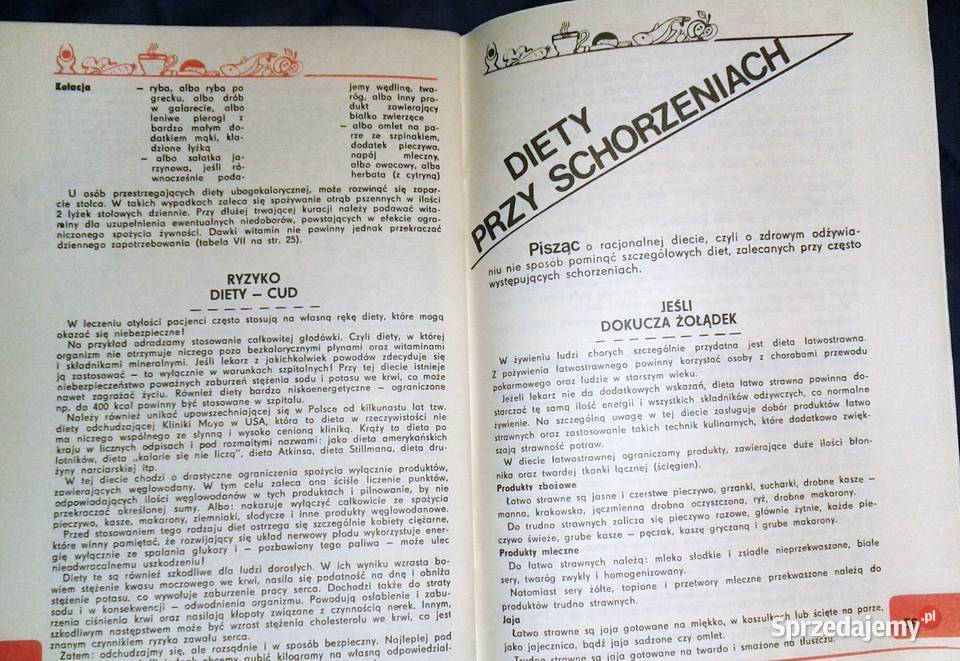 Diety czyli jedz na zdrowie W Szostak B Cybulska Chełm