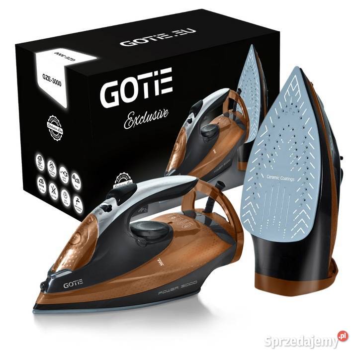 Żelazko parowe GOTIE GZE3000 Mocne 3000 W małopolskie Skawina