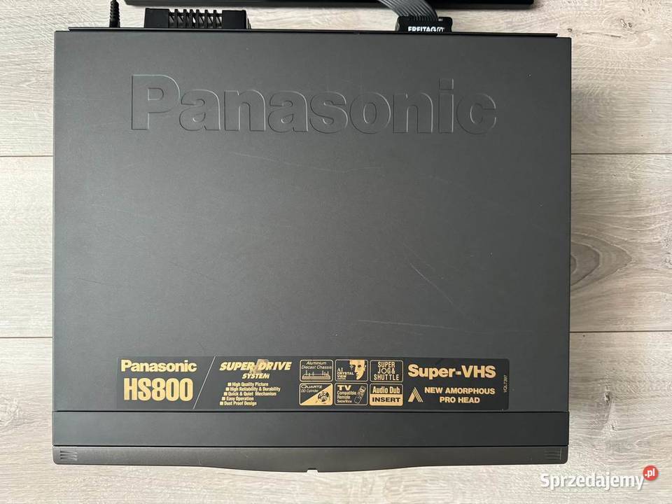 Magnetowid Panasonic NVHS800 Oryginalny Pilot zachodniopomorskie Szczecin