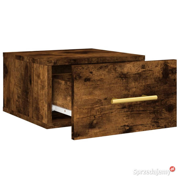 Wisząca szafka nocna przydymiony dąb 35x35x20 Warszawa