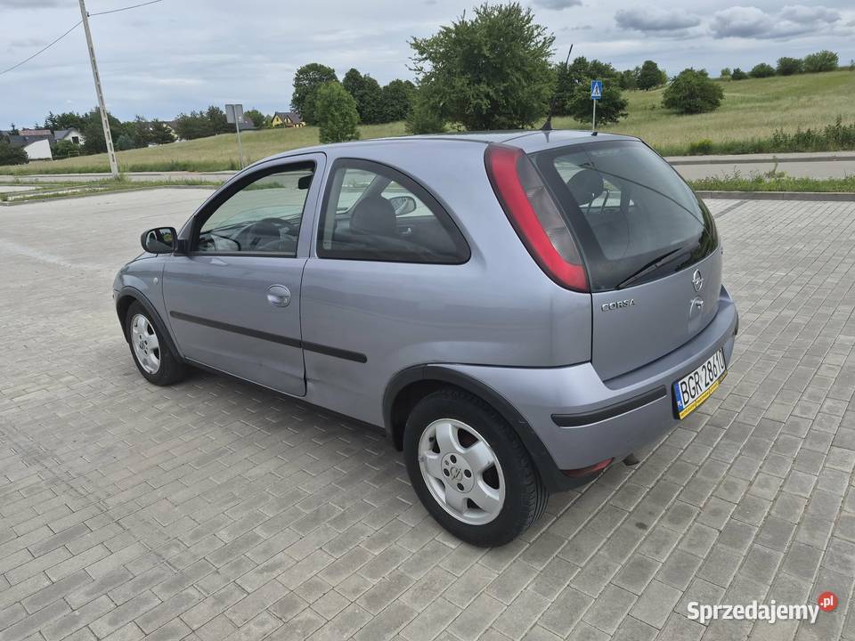 OPEL CORSA sprawna długie opłaty 2004r 225000km Grajewo