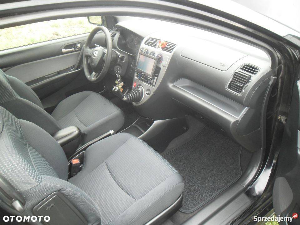 Honda Civic VII Pakiet Type R welurowa tapicerka