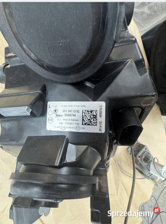 Lampa lewa skoda fabia III Limanowa