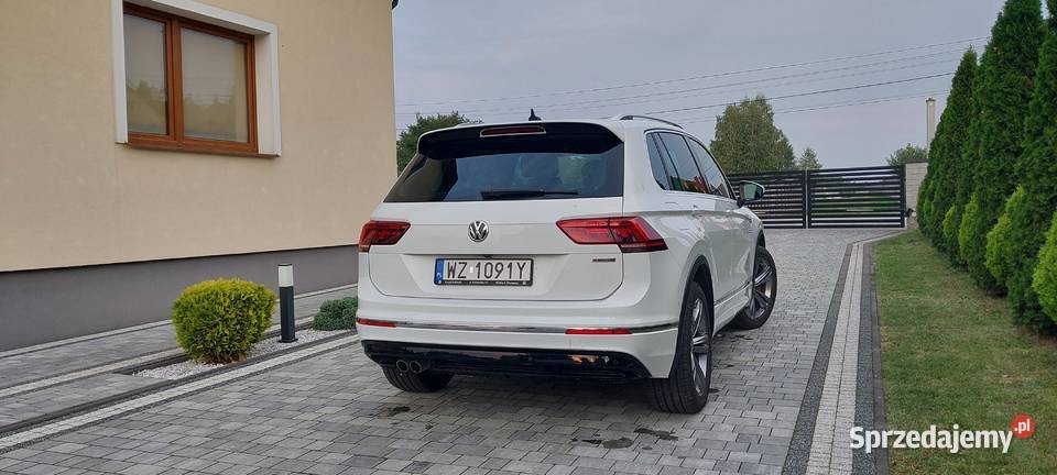 Volkswagen Tiguan RLine 2019r 190 diesel 190KM świętokrzyskie Radlin sprzedam
