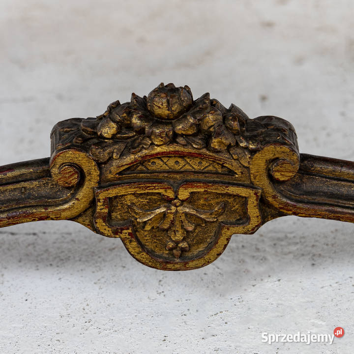Taboret Ludwik XIV Francja II połowa XIX wieku Swarzędz