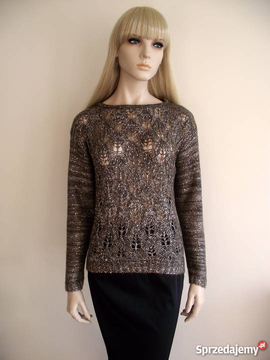 Piękny ażurowy sweter sweterek Rocha John Rocha Kraków