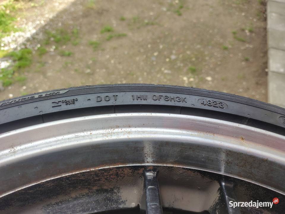 Alufelgi koła opony DOTZ 19 5x100 ET38 2253519 Złoty Stok