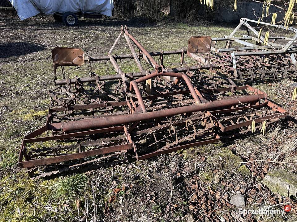 Agregat cieżka brona z podwojnymi wałkami sprzedam