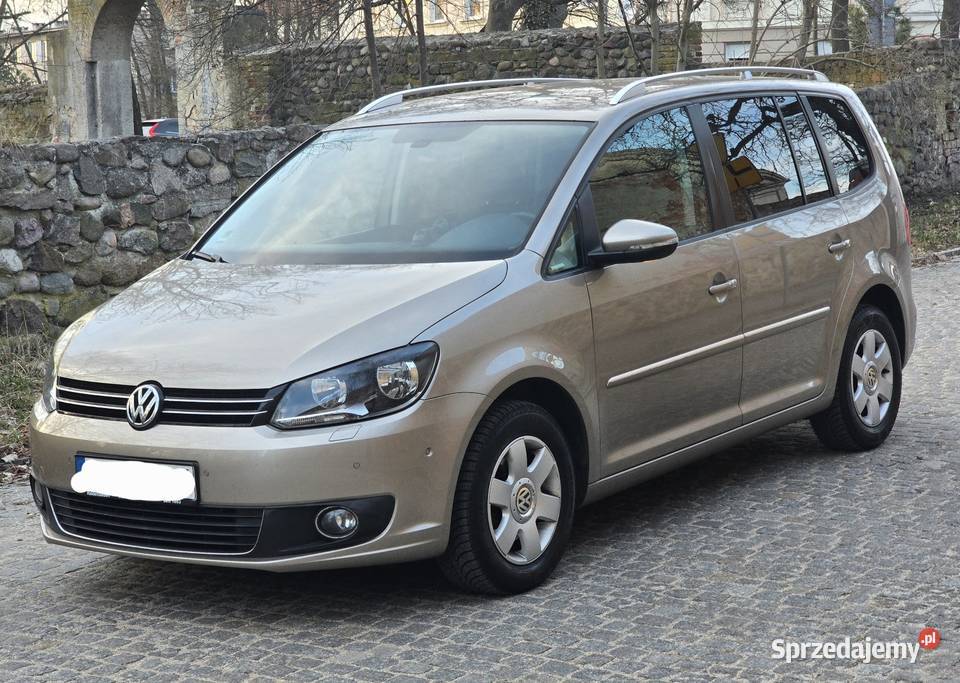 Vw Touran 7 osobowy czujnik parkowania