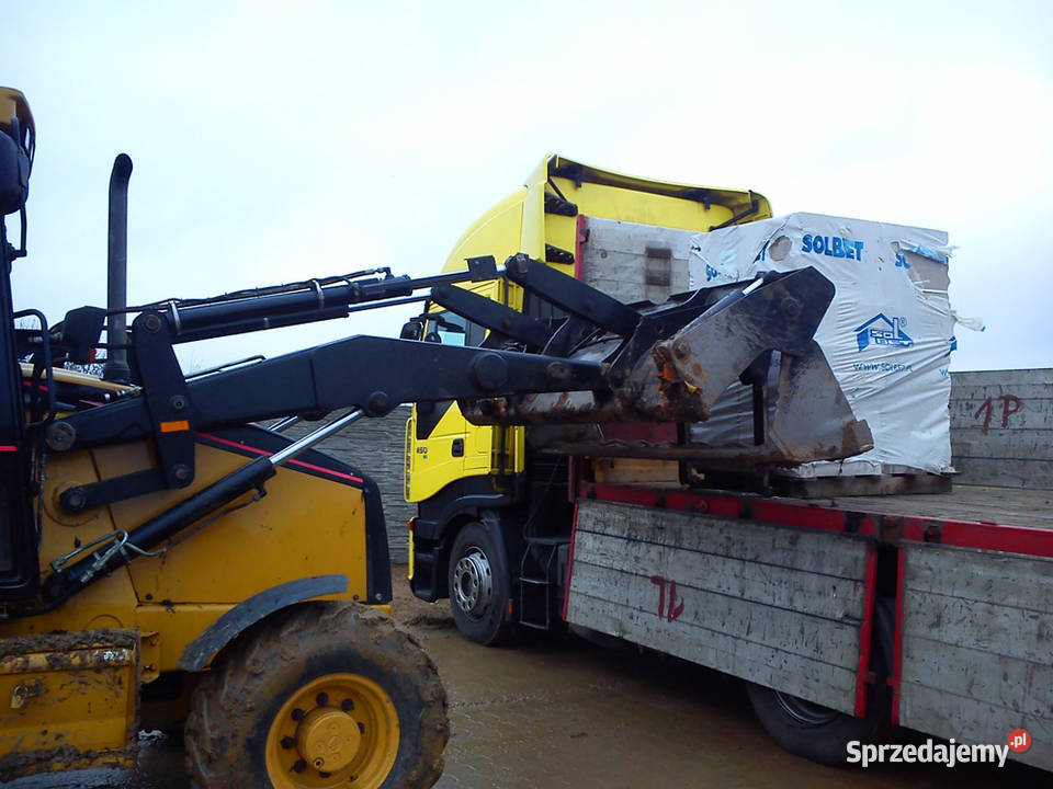 Usługi koparkoładowarką CAT Usługi transportowe Pozostałe usługi mazowieckie Warszawa
