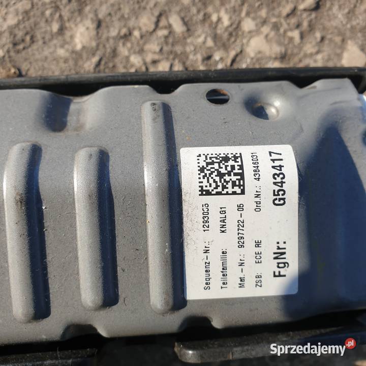 BMW 730LD G11 G12 AIRBAG PODUSZKA KOLAN 9297722 Łochowice