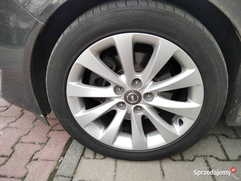Oryginalne dekielki felg aluminiowych 18 Opel