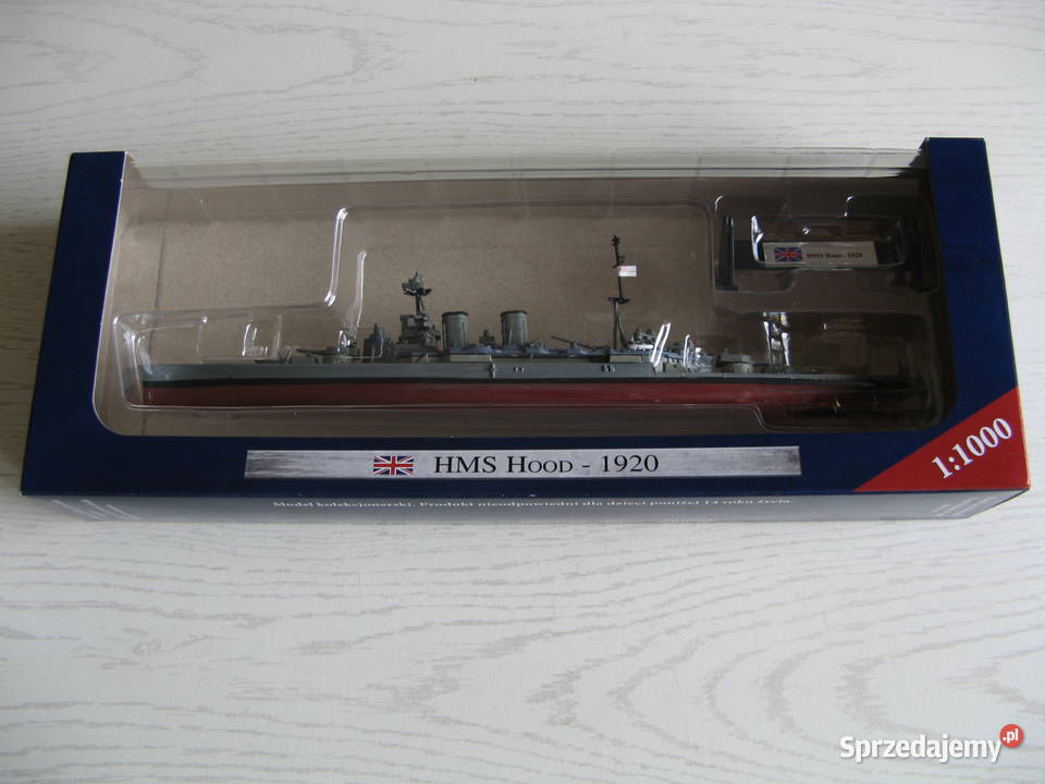 Brytyjski krążownik liniowy HMS Hood 11000Nowy Poznań