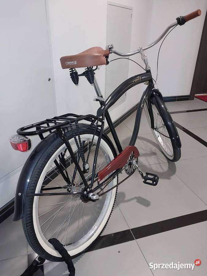 Rower CROSS Bike Cruiser 26 RETRO Beach Cruiser Miejskie warmińsko-mazurskie Olsztyn sprzedam