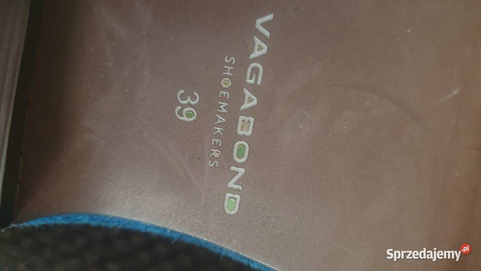 Klapki Vagabond turkusowe Bełżyce